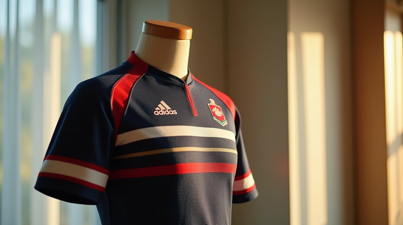 À quoi ressemble un cadre pour maillot de rugby ?